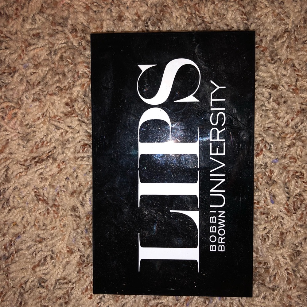 Bobbi brown lip university pallet